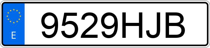 Numer rejestracyjny 9529HJB posiada FORD C-MAX