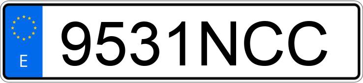 Numer rejestracyjny 9531NCC posiada CUPRA TERRAMAR Numer rejestracyjny 9531NCC posiada CUPRA TERRAMAR