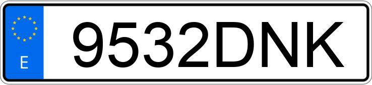 Numer rejestracyjny 9532DNK posiada SEAT ALTEA Numer rejestracyjny 9532DNK posiada SEAT ALTEA