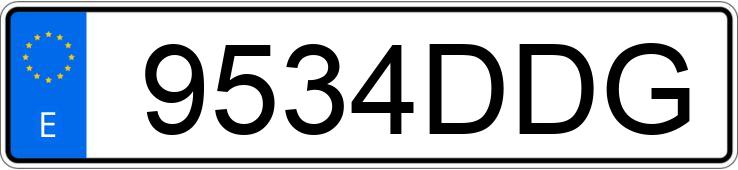 Numer rejestracyjny 9534DDG posiada VOLKSWAGEN POLO Numer rejestracyjny 9534DDG posiada VOLKSWAGEN POLO