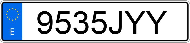 Numer rejestracyjny 9535JYY posiada FORD FIESTA 1.25 82 TITANIUM