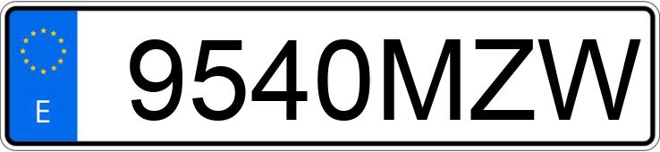 Numer rejestracyjny 9540MZW posiada VOLKSWAGEN T-ROC Numer rejestracyjny 9540MZW posiada VOLKSWAGEN T-ROC