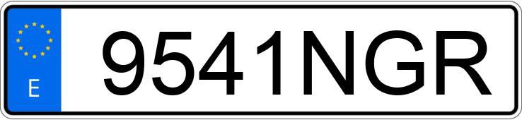 Numer rejestracyjny 9541NGR posiada HONDA SH 125I Numer rejestracyjny 9541NGR posiada HONDA SH 125I