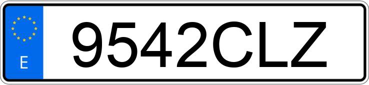 Numer rejestracyjny 9542CLZ posiada VOLKSWAGEN POLO Numer rejestracyjny 9542CLZ posiada VOLKSWAGEN POLO