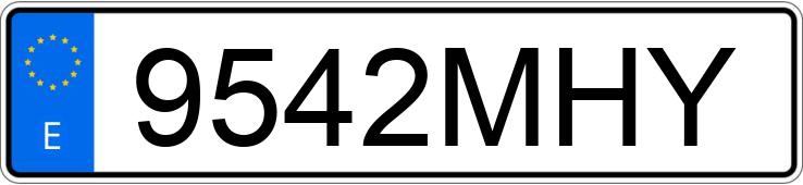 Numer rejestracyjny 9542MHY posiada MINI MINI Numer rejestracyjny 9542MHY posiada MINI MINI