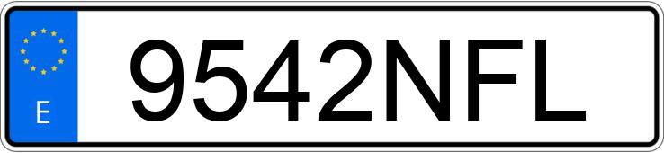 Numer rejestracyjny 9542NFL posiada VOLKSWAGEN MULTIVAN Numer rejestracyjny 9542NFL posiada VOLKSWAGEN MULTIVAN