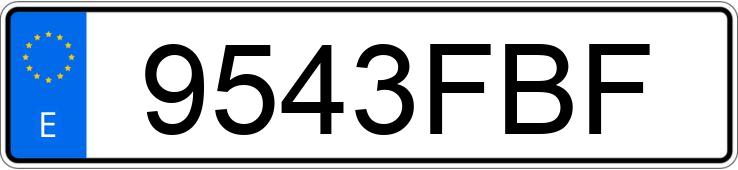 Numer rejestracyjny 9543FBF posiada BMW SERIE 5 Numer rejestracyjny 9543FBF posiada BMW SERIE 5