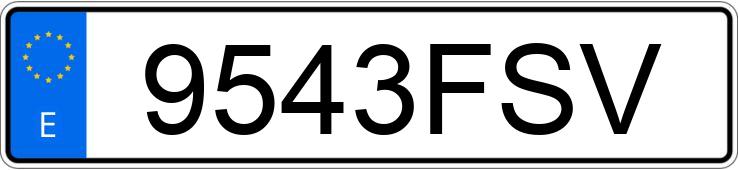 Numer rejestracyjny 9543FSV posiada CHRYSLER 300 C 3.0 CRD