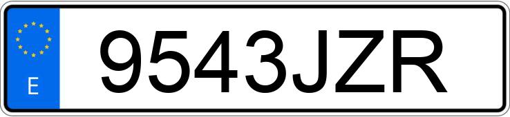 Numer rejestracyjny 9543JZR posiada VOLKSWAGEN GOLF Numer rejestracyjny 9543JZR posiada VOLKSWAGEN GOLF