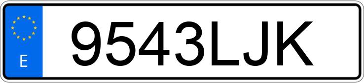 Numer rejestracyjny 9543LJK posiada VOLKSWAGEN TIGUAN Numer rejestracyjny 9543LJK posiada VOLKSWAGEN TIGUAN