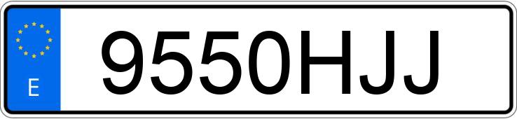 Numer rejestracyjny 9550HJJ posiada NISSAN QASHQAI+2 Numer rejestracyjny 9550HJJ posiada NISSAN QASHQAI+2