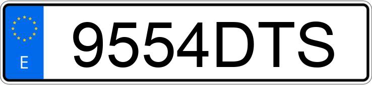 Numer rejestracyjny 9554DTS posiada CITROEN JUMPY Numer rejestracyjny 9554DTS posiada CITROEN JUMPY