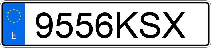 Numer rejestracyjny 9556KSX posiada PEUGEOT RIFTER Numer rejestracyjny 9556KSX posiada PEUGEOT RIFTER