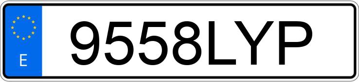 Numer rejestracyjny 9558LYP posiada DACIA DUSTER Numer rejestracyjny 9558LYP posiada DACIA DUSTER