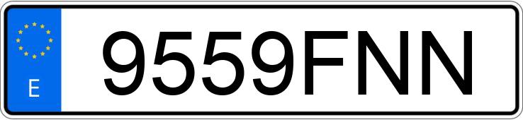 Numer rejestracyjny 9559FNN posiada MERCEDES M (163-164)