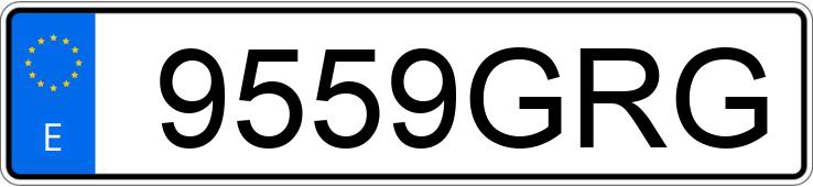 Numer rejestracyjny 9559GRG posiada PEUGEOT 207 Numer rejestracyjny 9559GRG posiada PEUGEOT 207