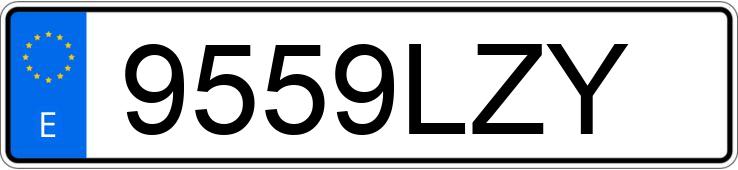 Numer rejestracyjny 9559LZY posiada NISSAN QASHQAI Numer rejestracyjny 9559LZY posiada NISSAN QASHQAI