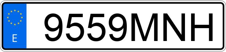 Numer rejestracyjny 9559MNH posiada PEUGEOT 208