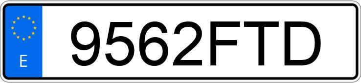 Numer rejestracyjny 9562FTD posiada NISSAN MICRA Numer rejestracyjny 9562FTD posiada NISSAN MICRA