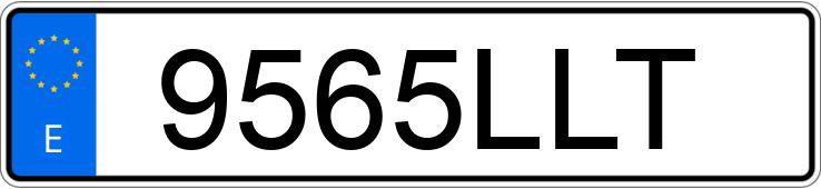 Numer rejestracyjny 9565LLT posiada SEAT ATECA