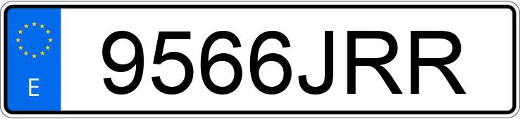 Numer rejestracyjny 9566JRR posiada CITROEN C3