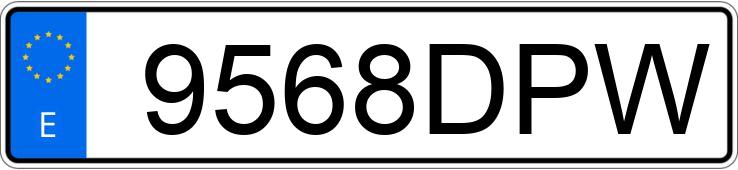 Numer rejestracyjny 9568DPW posiada BMW SERIE 3 Numer rejestracyjny 9568DPW posiada BMW SERIE 3
