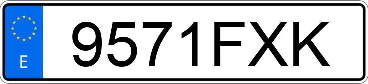 Numer rejestracyjny 9571FXK posiada SEAT ALHAMBRA Numer rejestracyjny 9571FXK posiada SEAT ALHAMBRA