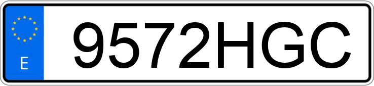 Numer rejestracyjny 9572HGC posiada RENAULT MEGANE EMOTION 1.6