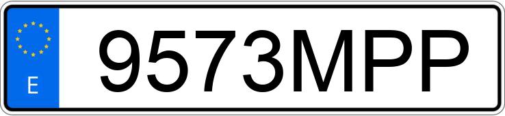 Numer rejestracyjny 9573MPP posiada RENAULT EXPRESS Numer rejestracyjny 9573MPP posiada RENAULT EXPRESS