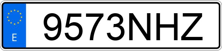 Numer rejestracyjny 9573NHZ posiada PEUGEOT TWEET