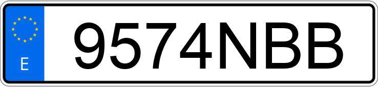 Numer rejestracyjny 9574NBB posiada BMW SERIE 4 Numer rejestracyjny 9574NBB posiada BMW SERIE 4