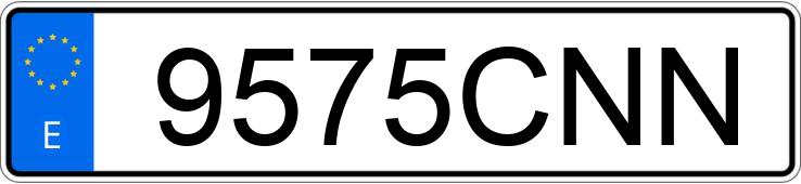 Registreringsnummer9575CNN har OPEL ASTRA