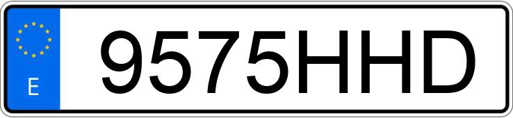 Numer rejestracyjny 9575HHD posiada NISSAN JUKE