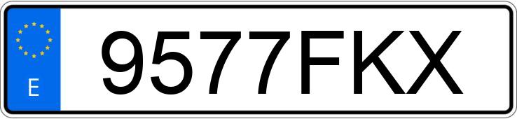 Numer rejestracyjny 9577FKX posiada FORD FOCUS C-MAX Numer rejestracyjny 9577FKX posiada FORD FOCUS C-MAX