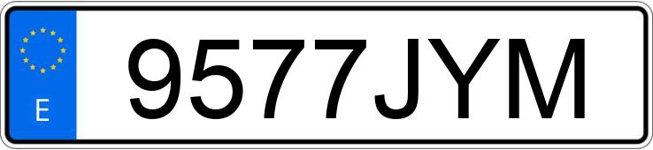 Numer rejestracyjny 9577JYM posiada SEAT IBIZA Numer rejestracyjny 9577JYM posiada SEAT IBIZA