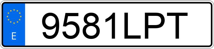 Numer rejestracyjny 9581LPT posiada FORD FOCUS Numer rejestracyjny 9581LPT posiada FORD FOCUS