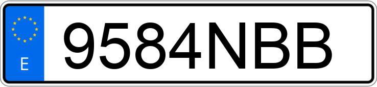 Numer rejestracyjny 9584NBB posiada CITROEN C4 X Numer rejestracyjny 9584NBB posiada CITROEN C4 X