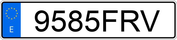 Numer rejestracyjny 9585FRV posiada CITROEN C4 GRAND PICASSO Numer rejestracyjny 9585FRV posiada CITROEN C4 GRAND PICASSO