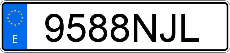 Numer rejestracyjny 9588NJL posiada TOYOTA C-HR Numer rejestracyjny 9588NJL posiada TOYOTA C-HR