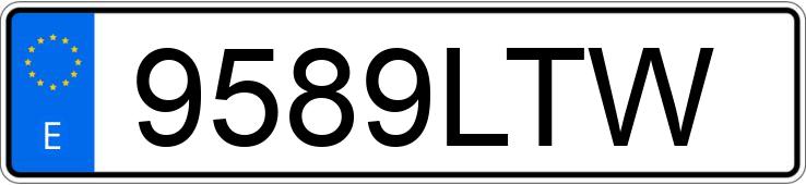 Numer rejestracyjny 9589LTW posiada GME RASCAL