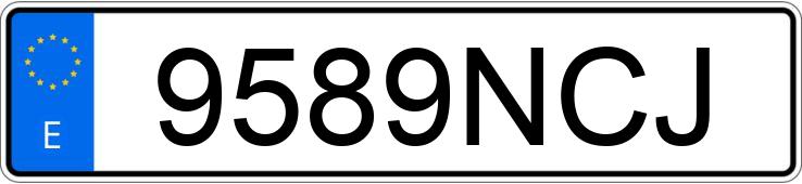 Numer rejestracyjny 9589NCJ posiada CUPRA TERRAMAR Numer rejestracyjny 9589NCJ posiada CUPRA TERRAMAR