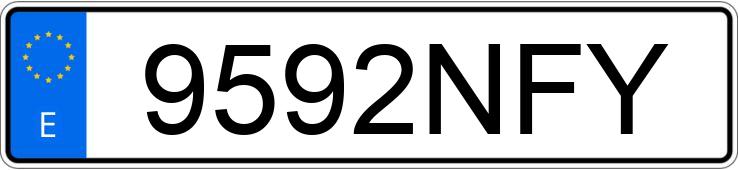 Numer rejestracyjny 9592NFY posiada PEUGEOT 208 Numer rejestracyjny 9592NFY posiada PEUGEOT 208