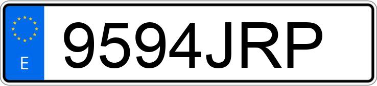 Numer rejestracyjny 9594JRP posiada HYUNDAI TUCSON