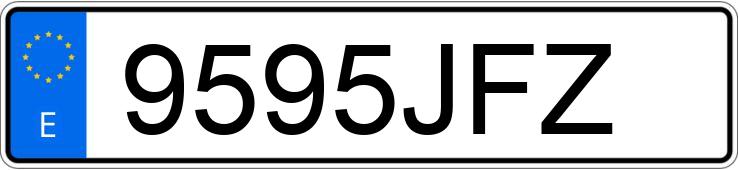 Numer rejestracyjny 9595JFZ posiada MERCEDES ACTROS Numer rejestracyjny 9595JFZ posiada MERCEDES ACTROS