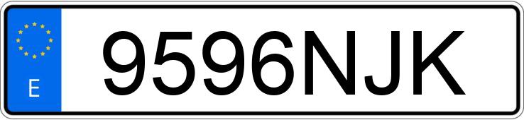 Numer rejestracyjny 9596NJK posiada CUPRA FORMENTOR