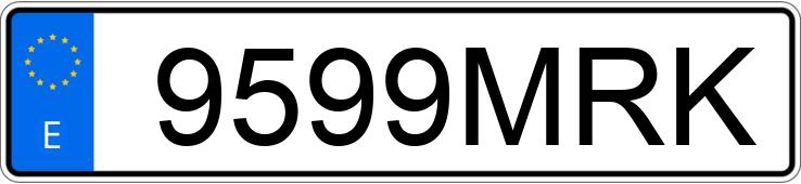 Numer rejestracyjny 9599MRK posiada AUDI Q3 SPORTBACK Numer rejestracyjny 9599MRK posiada AUDI Q3 SPORTBACK