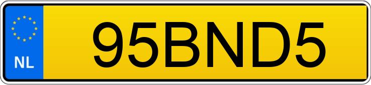 Numer rejestracyjny 95BND5 posiada SCANIA R480