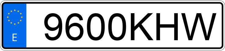 Numer rejestracyjny 9600KHW posiada BENELLI LEONCINO Numer rejestracyjny 9600KHW posiada BENELLI LEONCINO