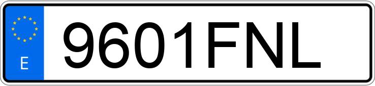 Numer rejestracyjny 9601FNL posiada PEUGEOT 207 Numer rejestracyjny 9601FNL posiada PEUGEOT 207