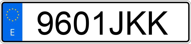 Numer rejestracyjny 9601JKK posiada SEAT LEON